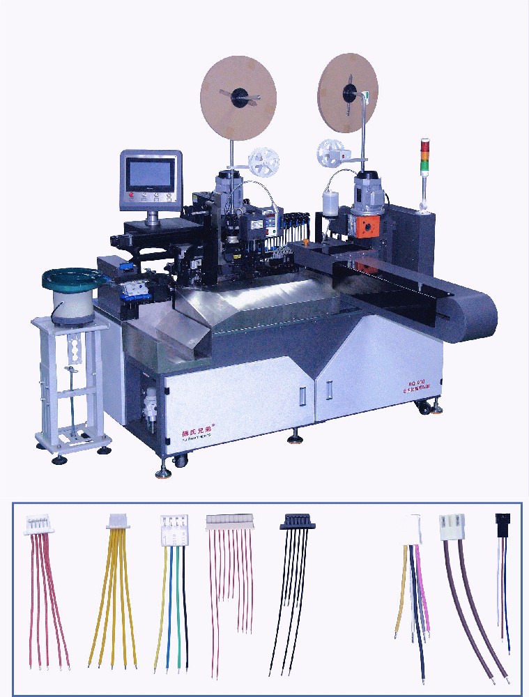 全自動(dòng)端子機(jī)-全自動(dòng)裁線剝皮機(jī)-智能伺服端子壓接機(jī)廠家